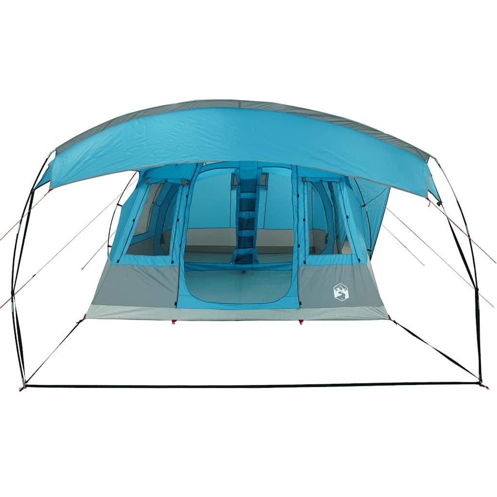 Tenda tunnel impermeabile VidaXL 5 persone con veranda e porta E 6/7