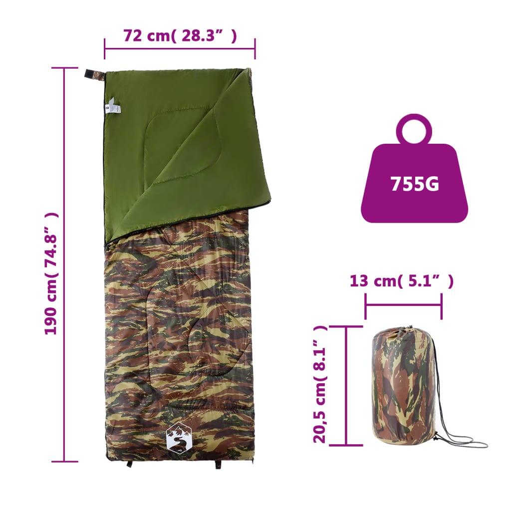 Sac de Couchage Vidaxl pour Adultes - Idéal pour 3 Saisons 5/6