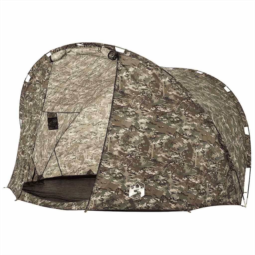 Tente de pêche VidaXL camouflage étanche 5 personnes 5/7