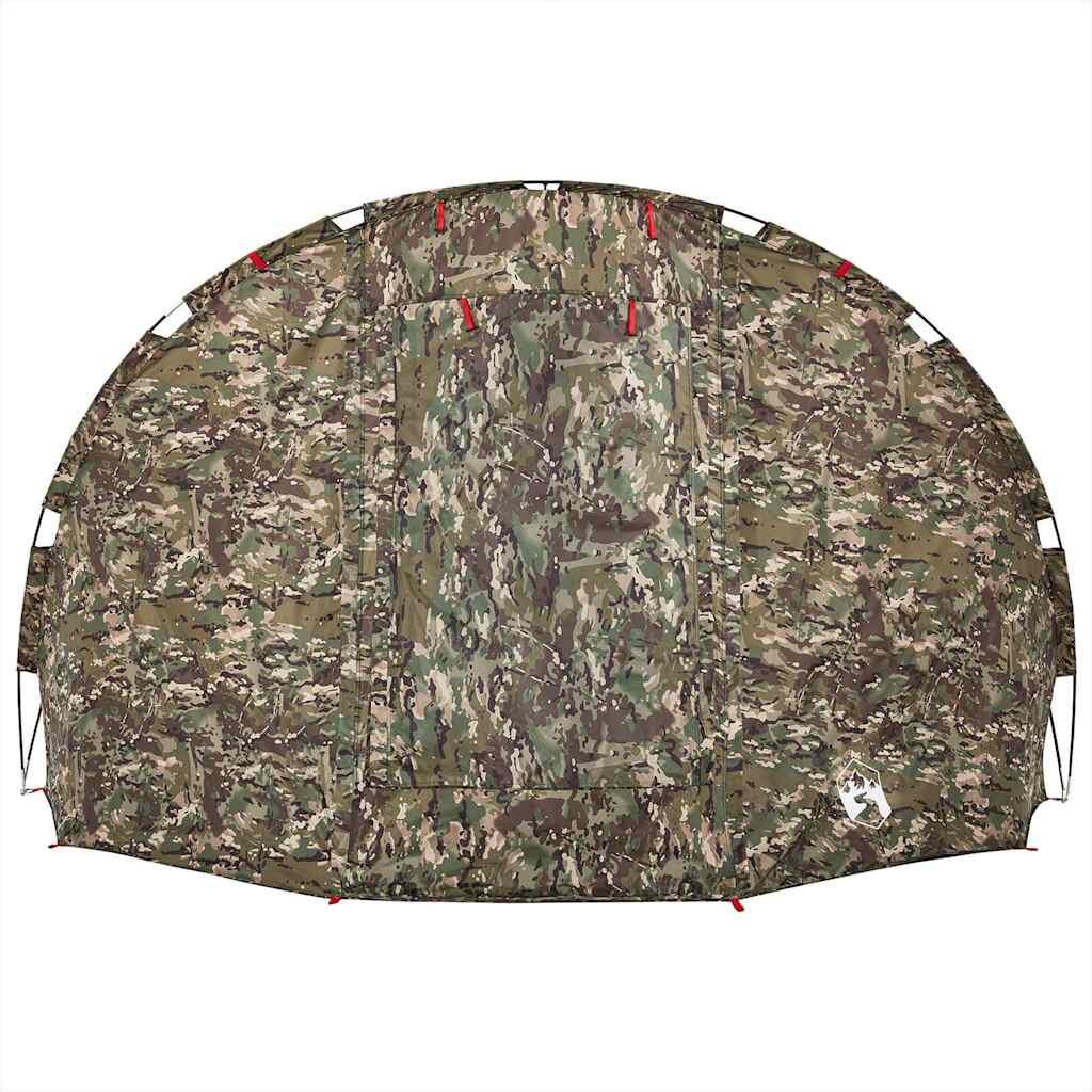 Tente de pêche VidaXL camouflage étanche 5 personnes 6/7