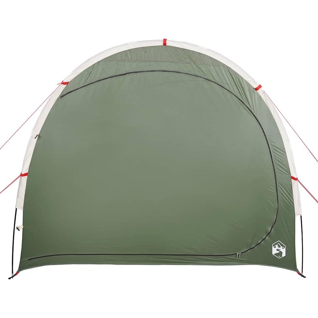 Tienda de almacenamiento VidaXL impermeable verde 204 x 122 x 168 cm 6/7