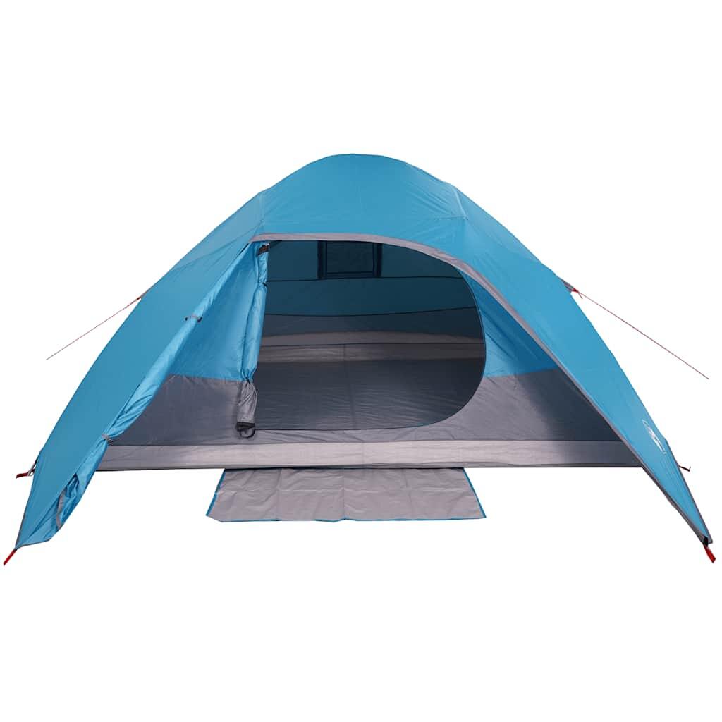 Tenda da campeggio vidaxl tenda a cupola blu 4 persone 6/7