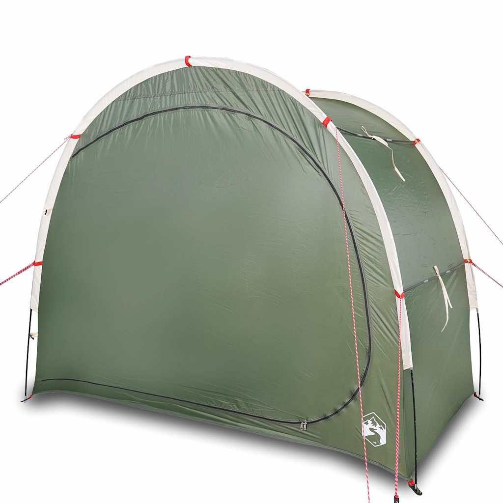 Tienda de almacenamiento VidaXL impermeable verde 204 x 122 x 168 cm 4/7