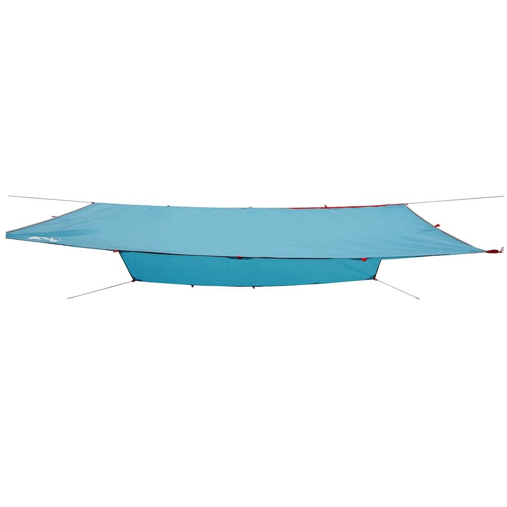 Robuuste en waterdichte kampeerluifel 400x294 cm in blauw 4/7