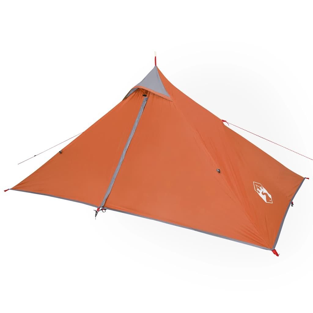 VidaXL hängendes Tipi-Zelt für 1 Person wasserdicht orange 5/7