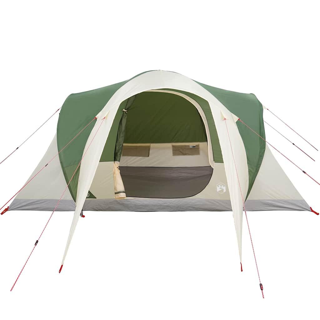 Tenda a cupola VidaXL 6 persone impermeabile verde 6/7