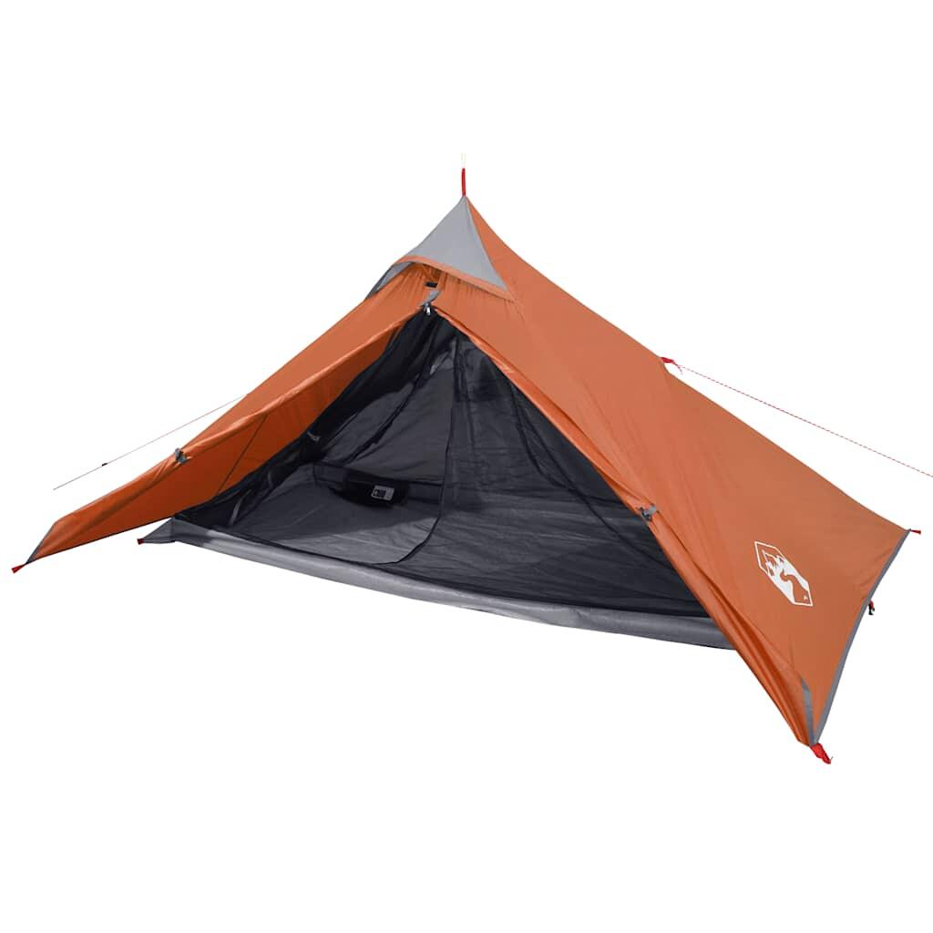 VidaXL hängendes Tipi-Zelt für 1 Person wasserdicht orange 4/7