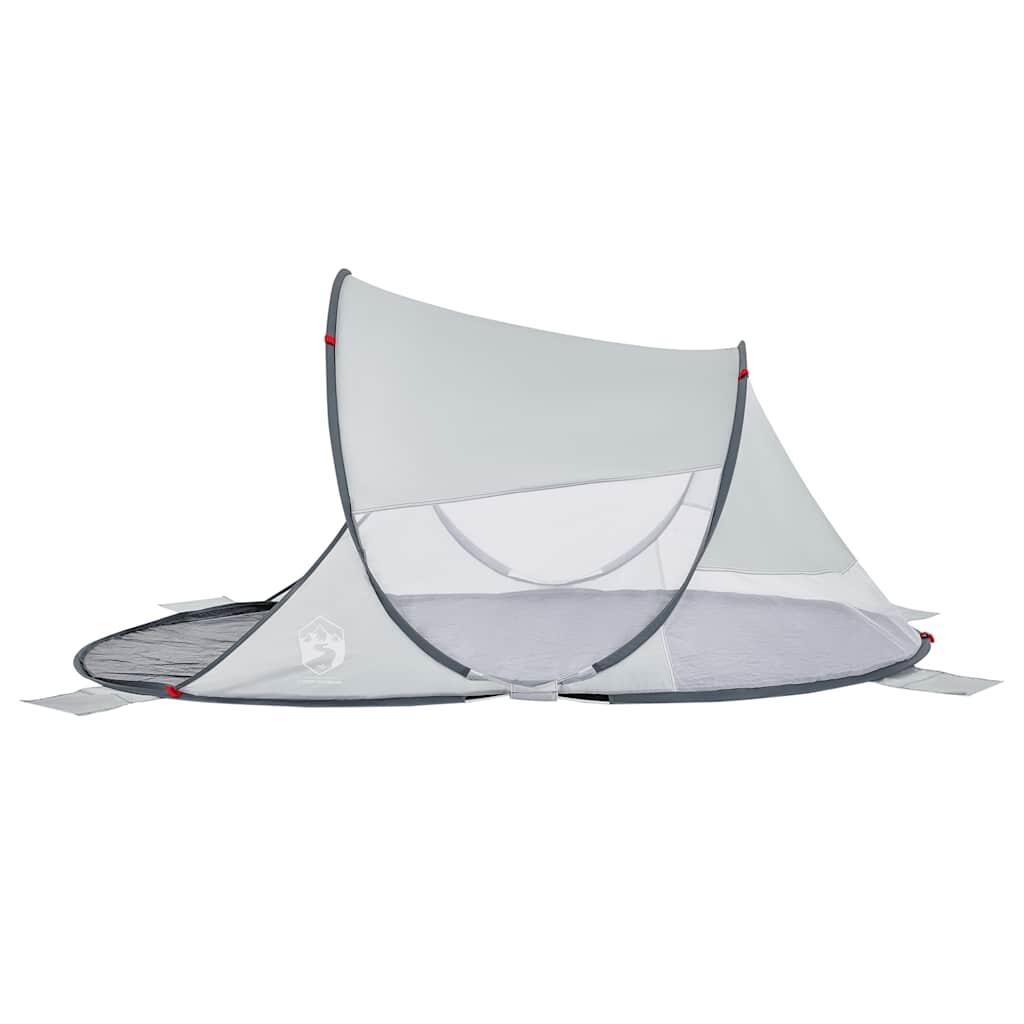 Tienda de playa pop-up impermeable VidaXL gris 6/7