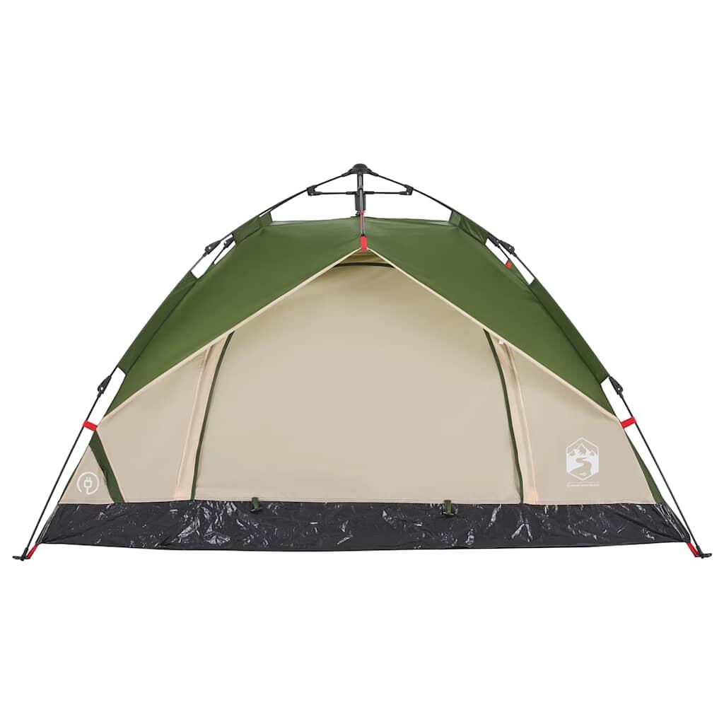 VidaXL Dome Tent for 2 Persons - Fast Release Green 5/7