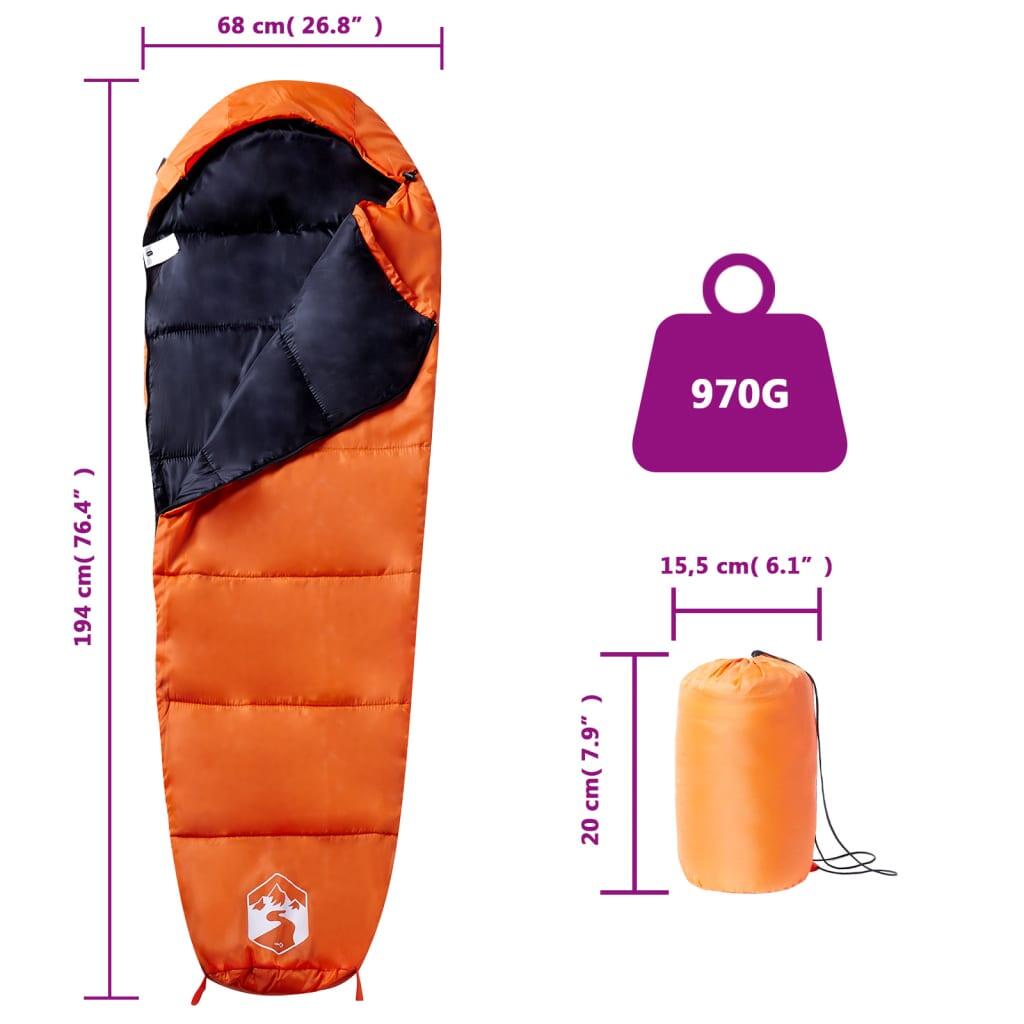 Saco de dormir tipo momia de camping para adultos 3 estaciones 5/6