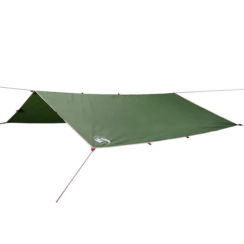 Auvent de Camping Étanche 360x294 cm en Vert 2/7