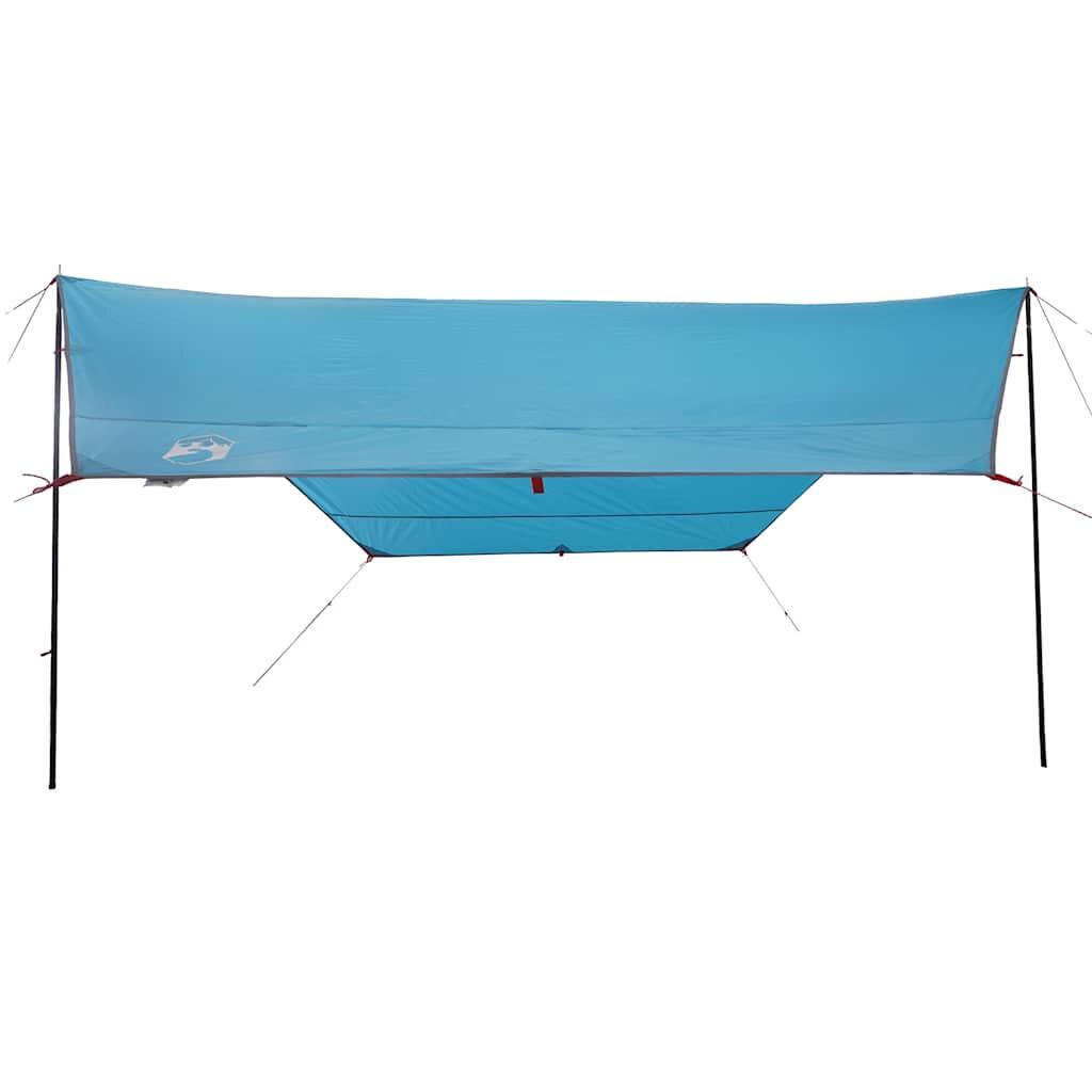 Vidaxl Carpa de Camping Impermeable 430x380x210 cm Azul 5/7