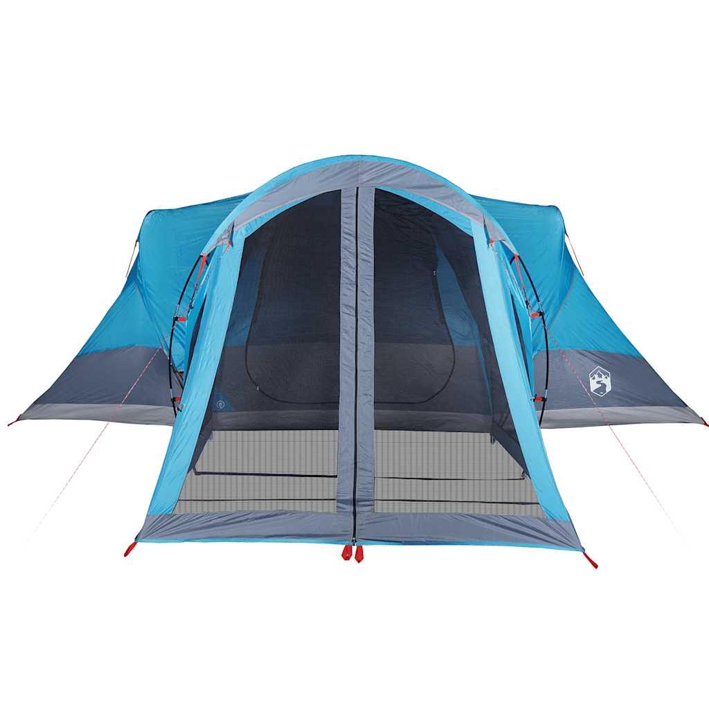 Tente tipi VidaXL 8 personnes étanche bleu 6/7