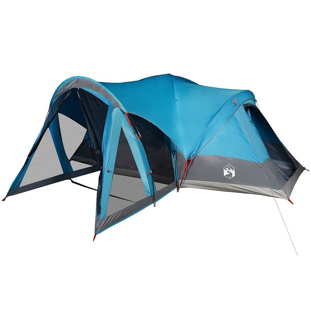 Tente tipi VidaXL 8 personnes étanche bleu 5/7