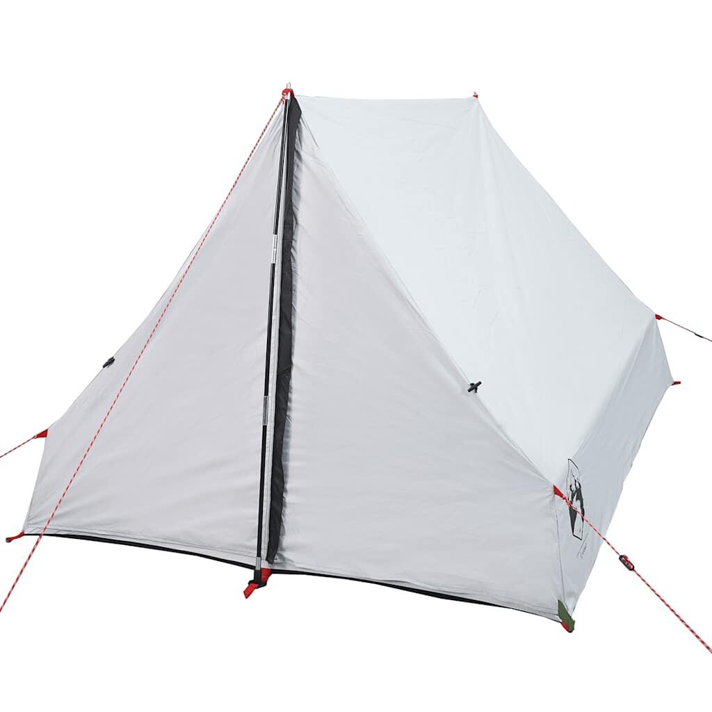 Tente VidaXL A-frame 2 places tissu occultant imperméable blanc 6/7