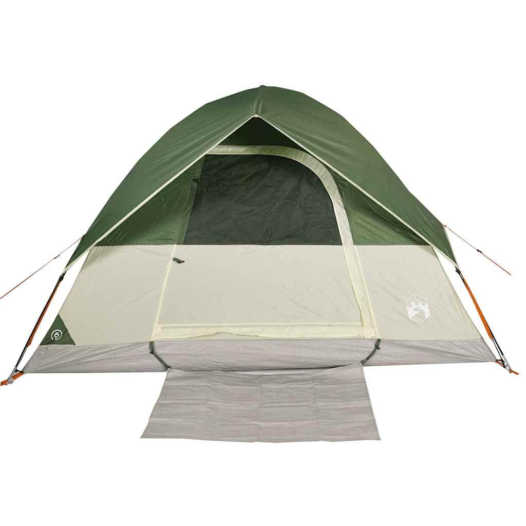 Vidaxl Tente Dôme 4 Personnes - Étanche Verte 6/7