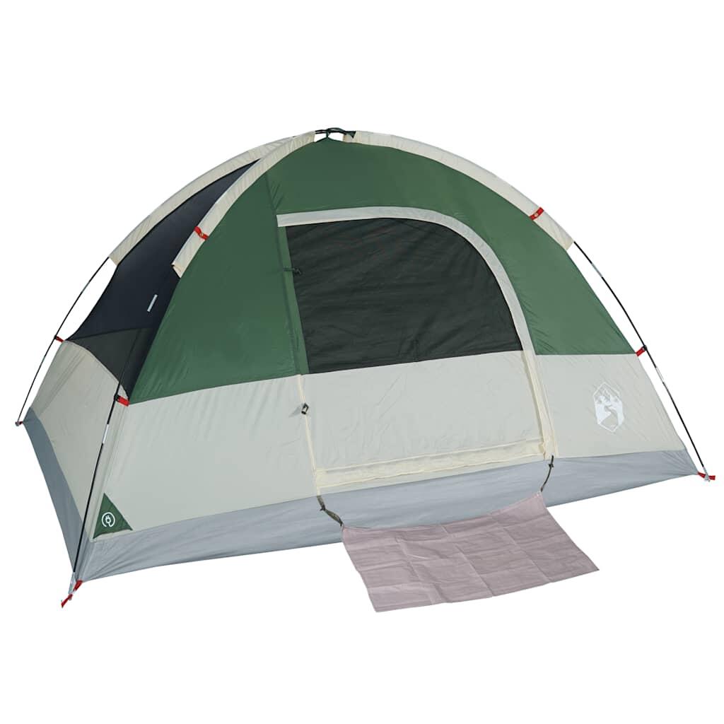 Vidaxl Tente Dôme 4 Personnes - Étanche Verte 5/7