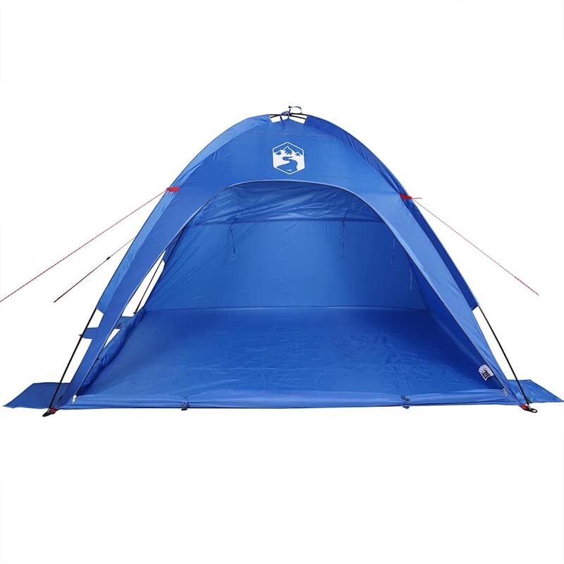 Vidaxl Tente de Plage Étanche en Bleu Azur