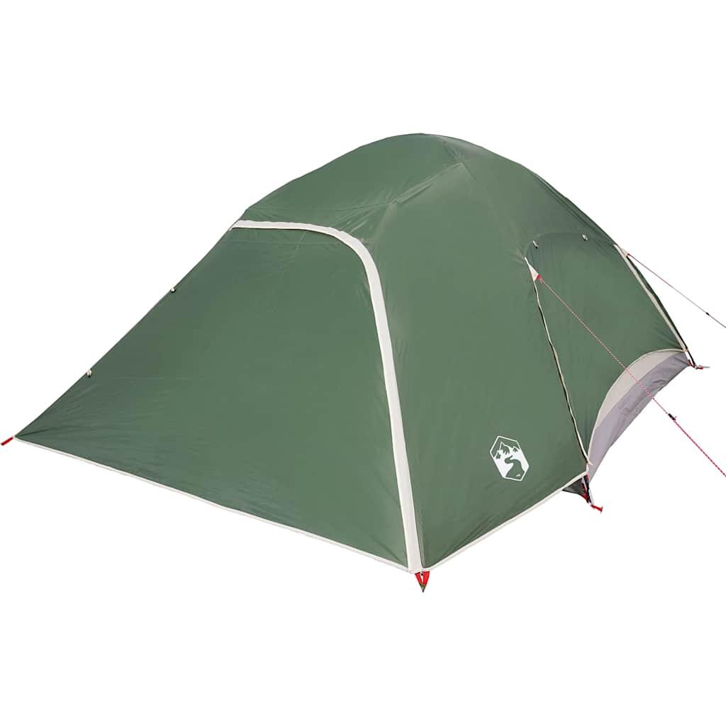 Tenda a cupola VidaXL per 4 persone, impermeabile, verde 5/7