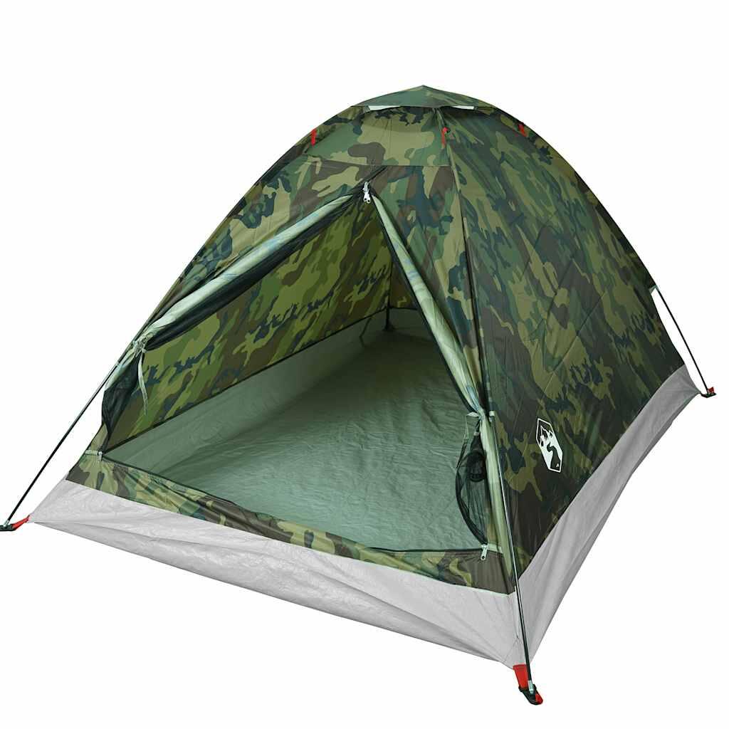 Vidaxl 2-Personen wasserdichte Tarnung Dome Zelt 4/7