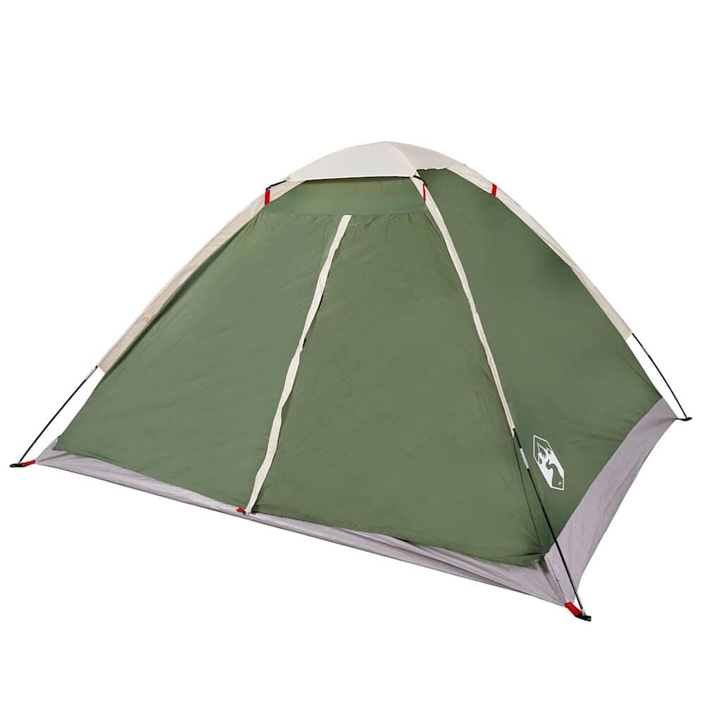 Vidaxl Carpa Domo para 4 Personas - Impermeable Verde 6/7