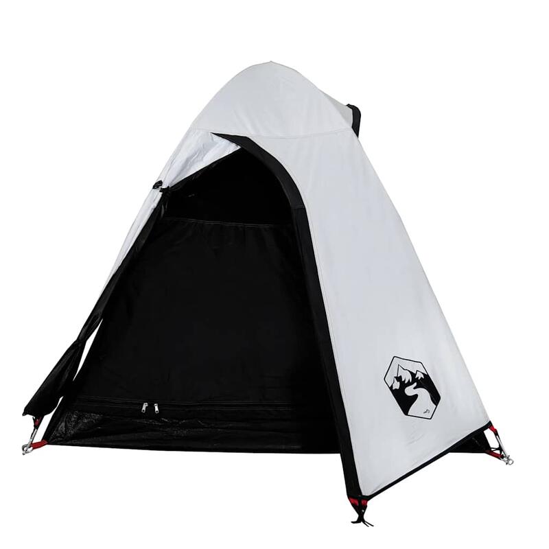 VidaXL Tente Dôme 2 Personnes - Tissu Imperméable et Occultant Blanc