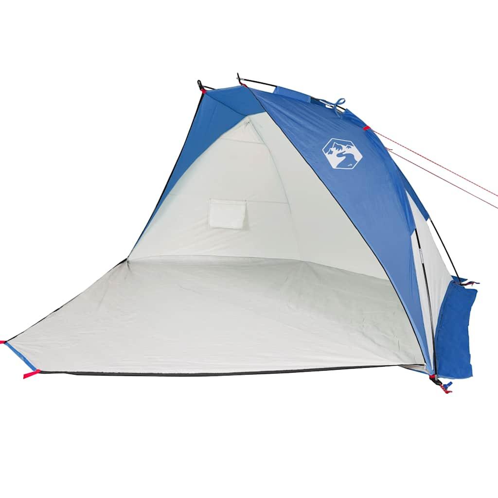 Comfortabele Vidaxl Strandtent 268x223x125 cm Azuurblauw 4/7