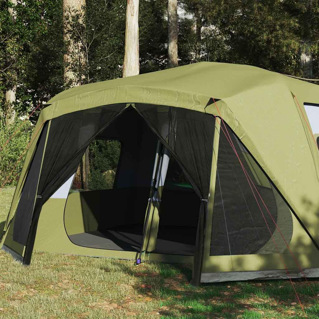 Vidaxl Tente 10 Personnes - Étanche et Montage Rapide Verte 4/7