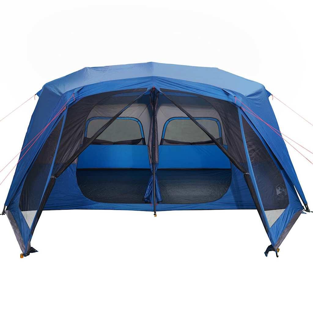Vidaxl Tente Familiale 10 Personnes - Étanche et Montage Rapide Bleu 5/7