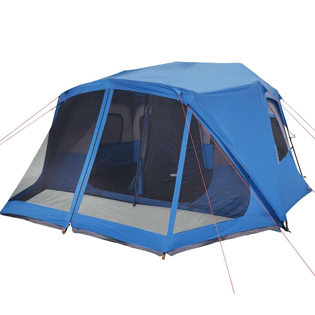 Vidaxl Tente Familiale 10 Personnes - Étanche et Montage Rapide Bleu 6/7