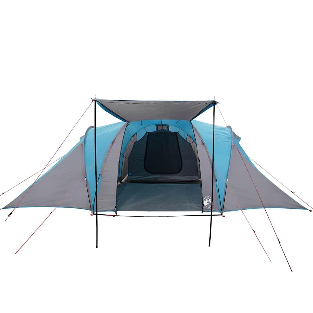 Tenda a cupola VidaXL 6 persone impermeabile blu 6/7