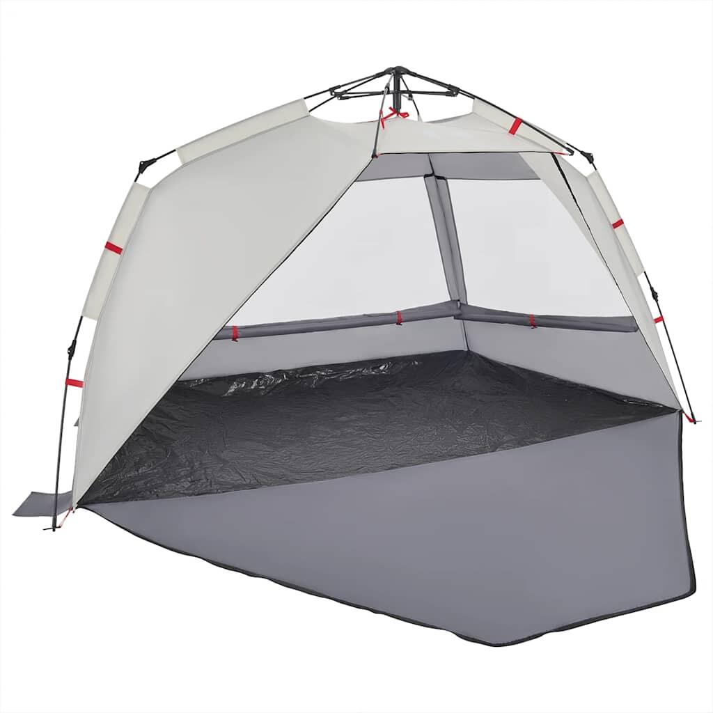 Tienda de playa VidaXL impermeable para 3 personas con liberación rápida 5/7