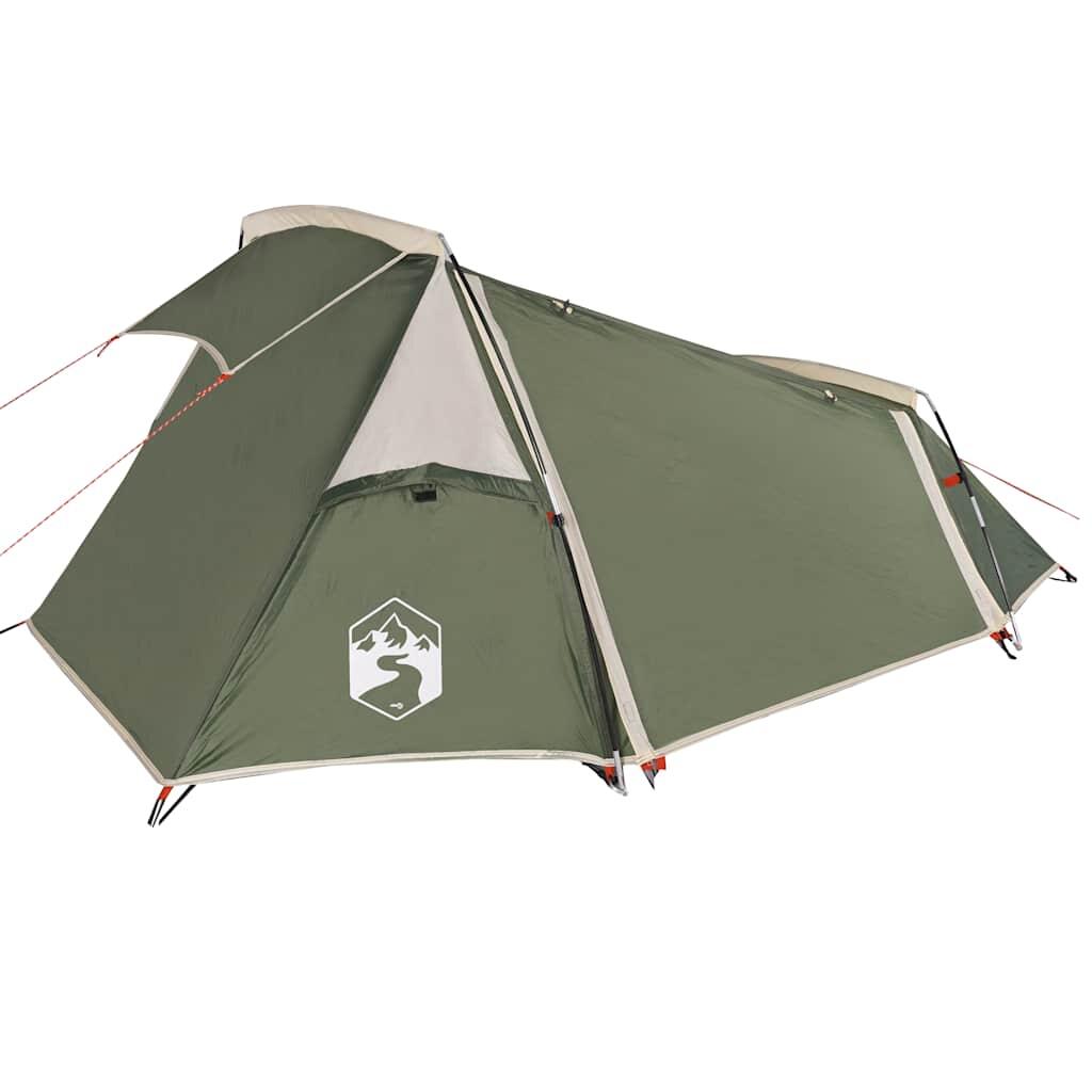 Vidaxl Tenda Túnel 2 Personas Impermeable en Verde 6/7
