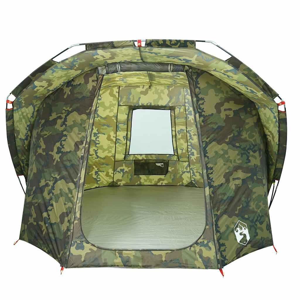 Tente Camouflage Imperméable 4 Personnes VidaXL 6/7