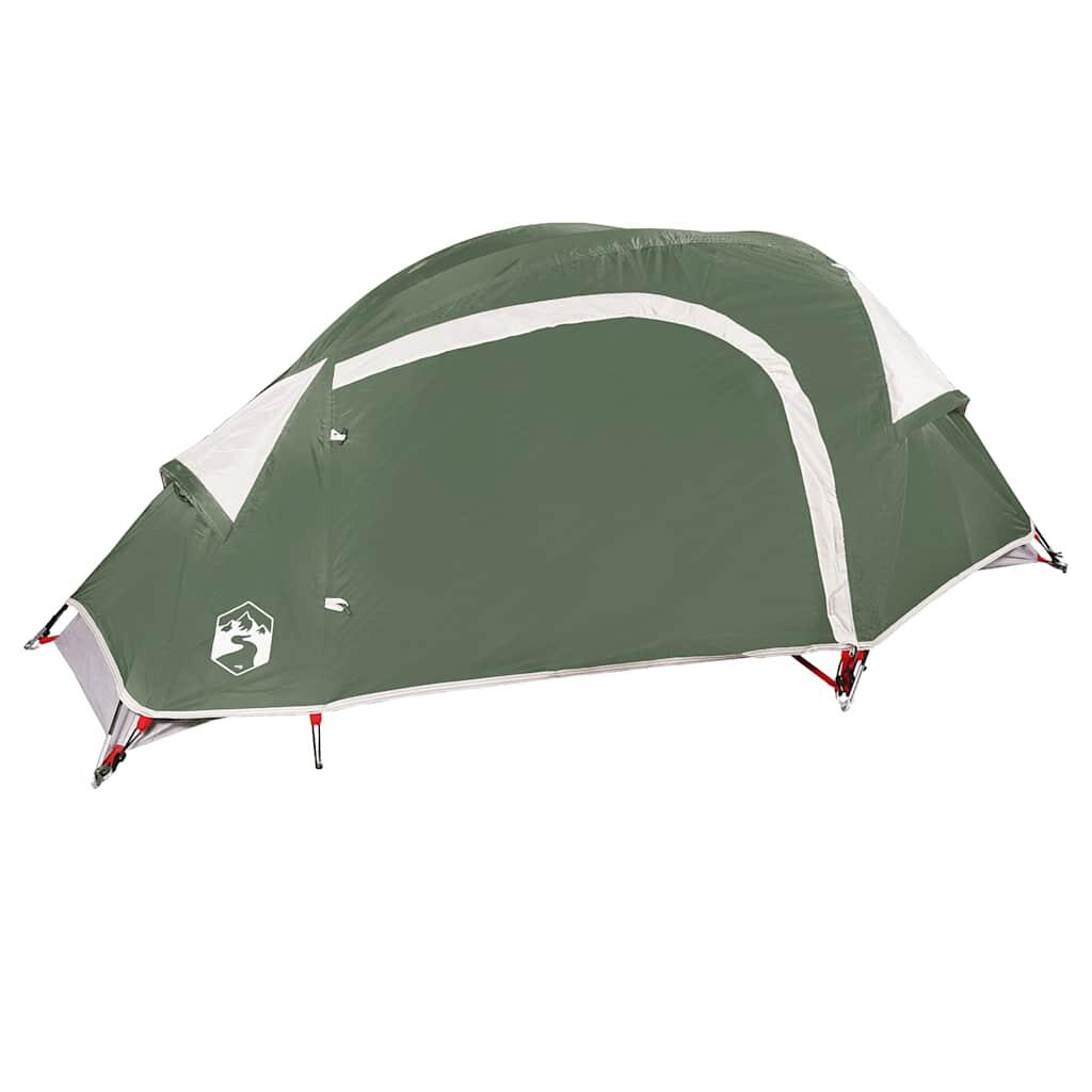 Vidaxl Tienda de Camping 1 Persona - Impermeable Verde 5/7