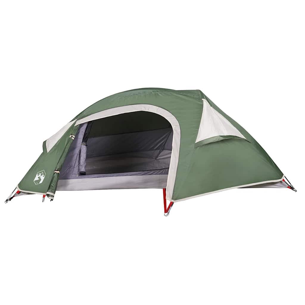 Vidaxl Tienda de Camping 1 Persona - Impermeable Verde 6/7