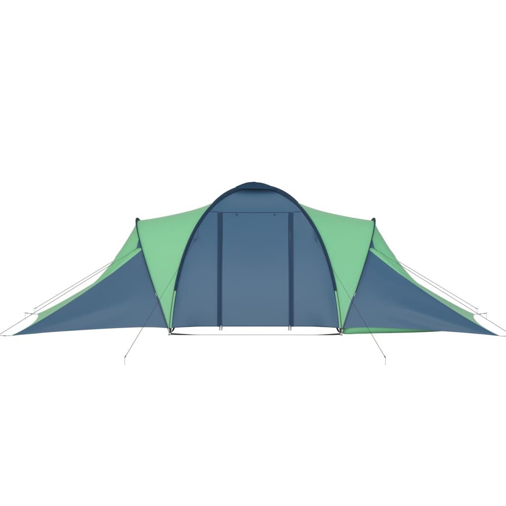 Tente Vidaxl 6 Personnes en Bleu et Vert pour vos Séjours en Camping 4/7