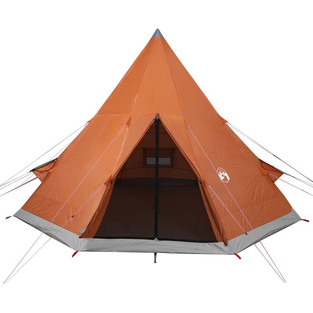 Vidaxl Tipi Impermeable 4 Personnes en Orange 5/7