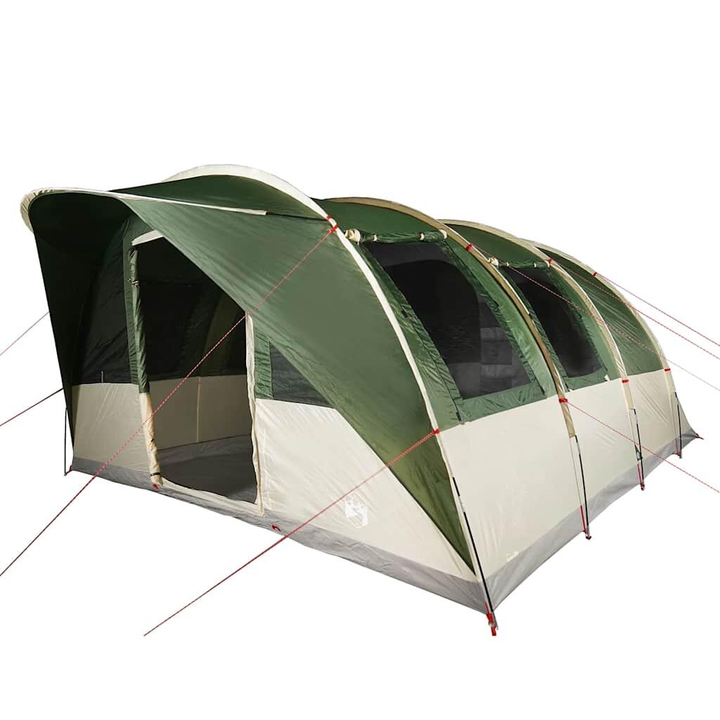 Tente Tunnel Vidaxl 7 Personnes - Étanche Verte 5/7
