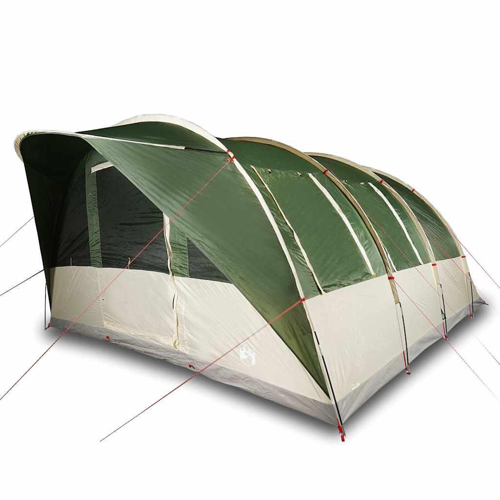 Tente Tunnel Vidaxl 7 Personnes - Étanche Verte 4/7