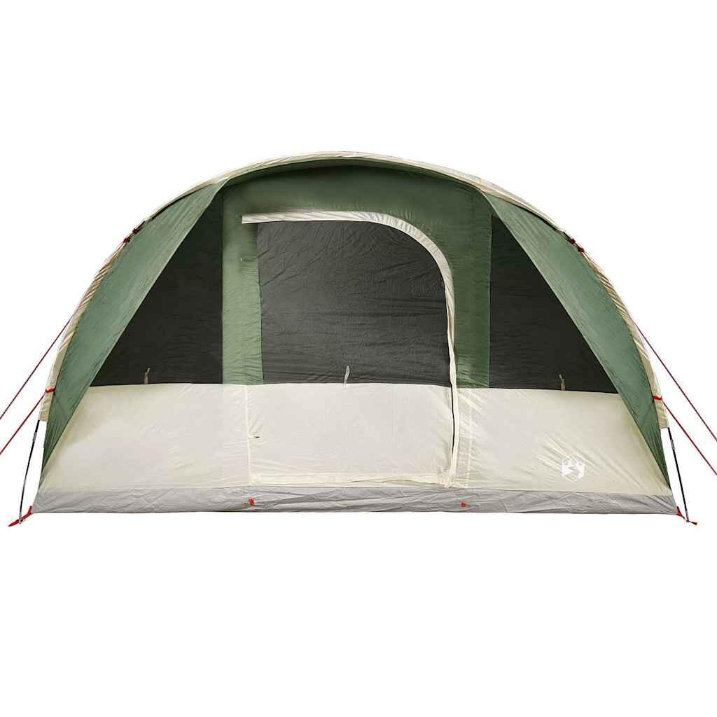Tente Tunnel Vidaxl 7 Personnes - Étanche Verte 6/7