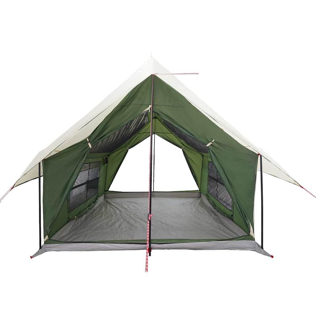 VidaXL 5-Personen wasserdichtes Campingzelt grün 6/7