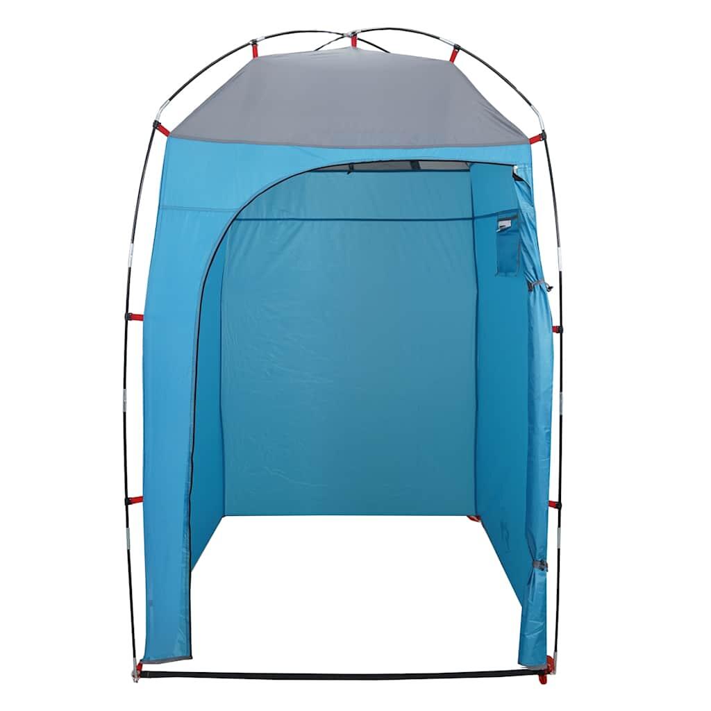 VidaXL Tente de Douche Étanche Bleue pour Camping 6/7
