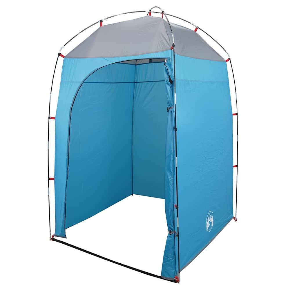 VidaXL Tente de Douche Étanche Bleue pour Camping 5/7