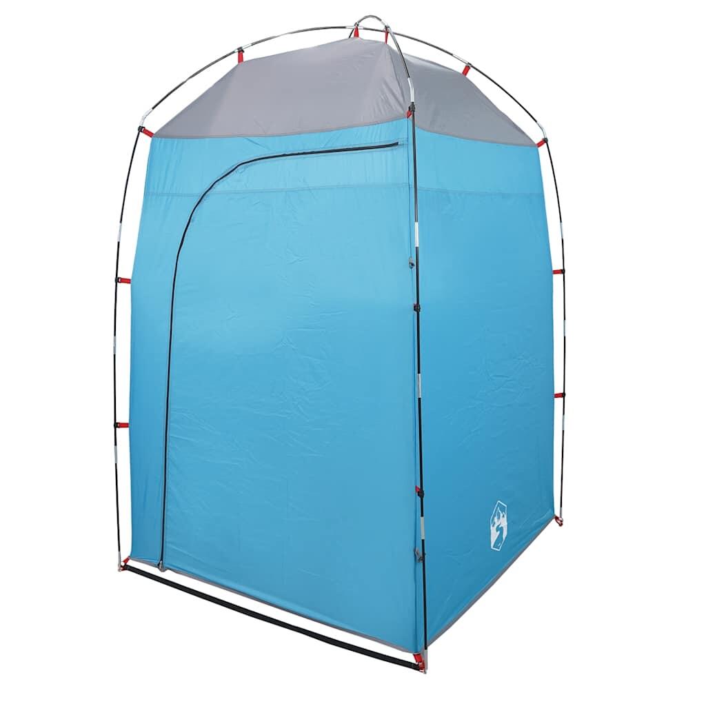 VidaXL Tente de Douche Étanche Bleue pour Camping 7/7