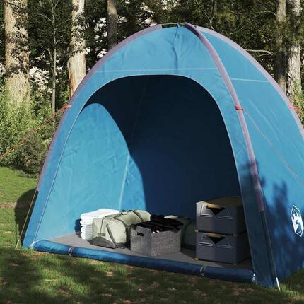 Tente de rangement étanche pour le camping en bleu