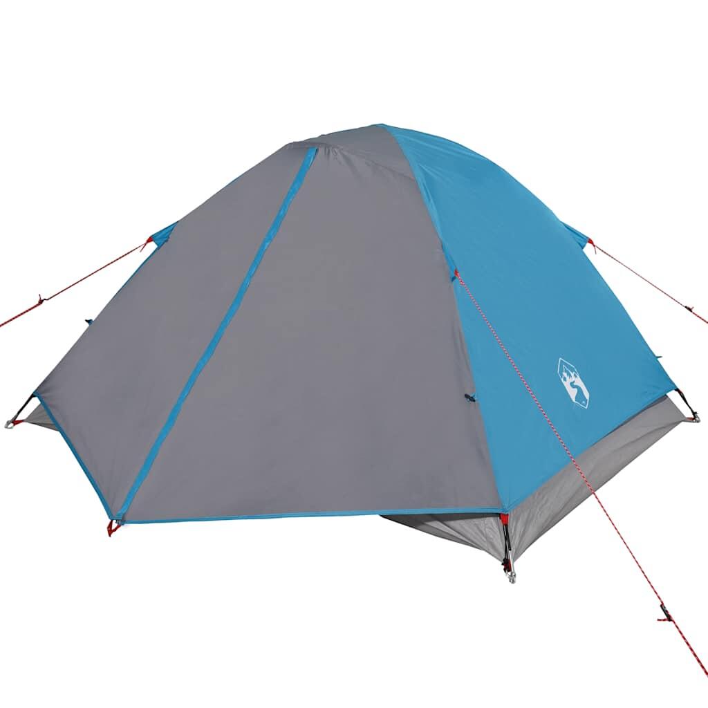Vidaxl Tente Dome 3 Personnes Imperméable en Bleu 5/7