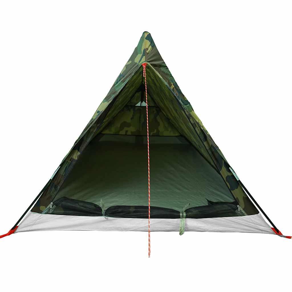 Tenda VidaXL impermeabile per 2 persone camouflage 6/7