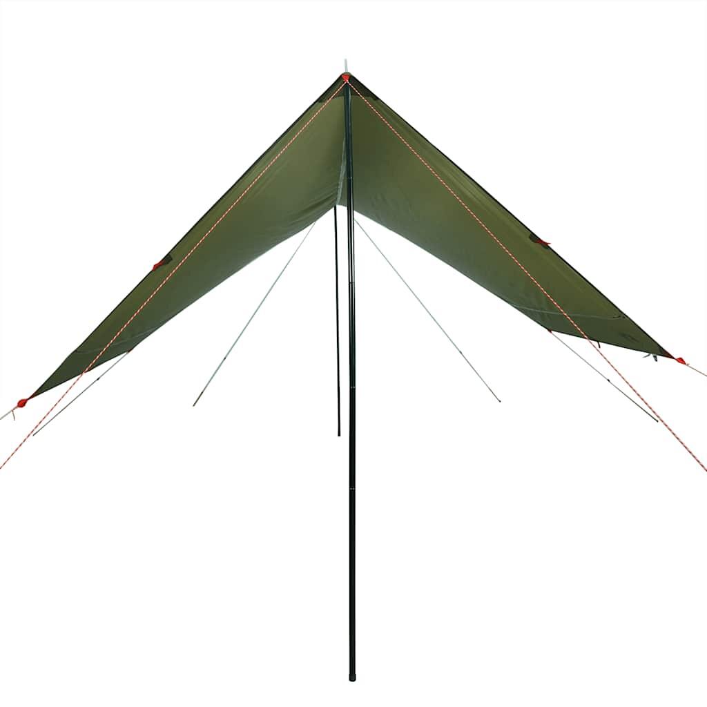VidaXL tendalino da campeggio impermeabile 462x306x211 cm verde oliva 4/7
