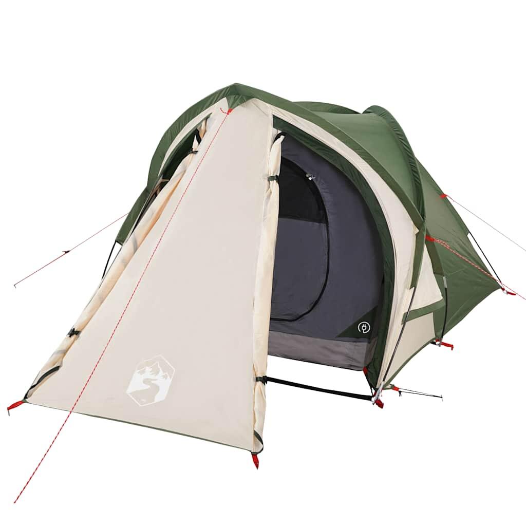 Vidaxl Tienda de campaña de 2 personas impermeable en verde 4/7
